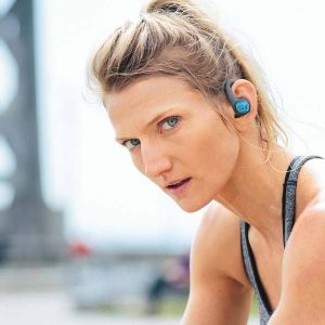 hardlopen met koptelefoon